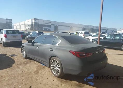 2018 Infiniti Q50 3.0T Luxe from USA, damaged, VIN JN1EV7AP3JM591806